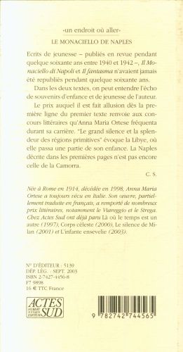 Produktbild: Le Monaciello de Naples. Suivi de Le phantasme