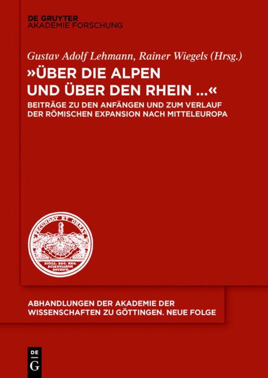 Produktbild: "&Uuml;ber die Alpen und &uuml;ber den Rhein..."