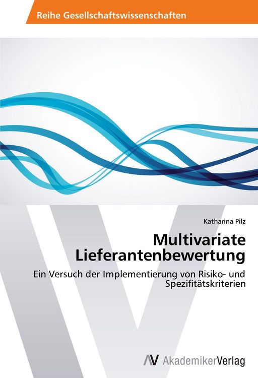 Produktbild: Multivariate Lieferantenbewertung