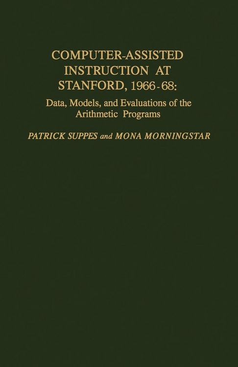 Produktbild: Computer-Assisted Instruction at Stanford, 1966-68