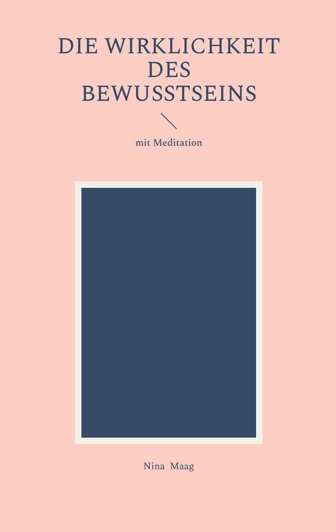 Produktbild: Die Wirklichkeit des Bewusstseins