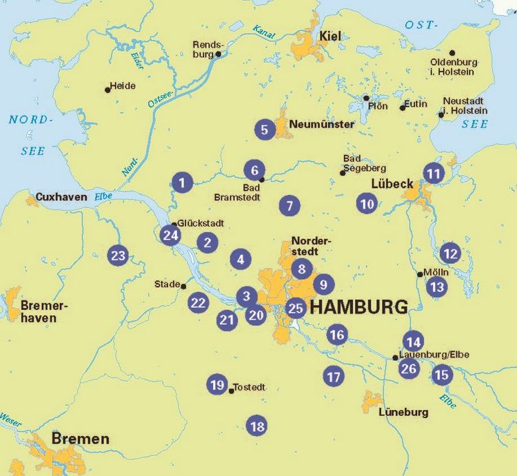 Produktbild: BVA RadLandLust Hamburg und Umland, 26 Lieblings-Radtouren
