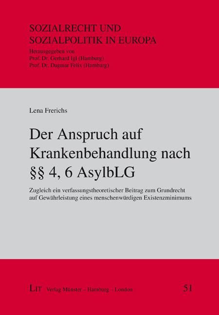 Produktbild: Frerichs, L: Anspruch auf Krankenbehandlung nach &sect;&sect; 4, 6 Asy