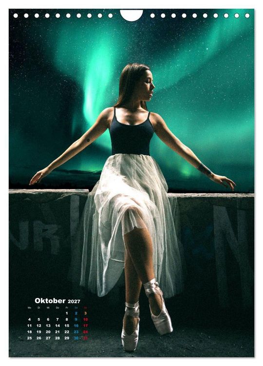 Produktbild: Ballerinen - Anmut, Eleganz und Leichtigkeit (Wandkalender 2027 DIN A4 hoch), CALVENDO Monatskalender