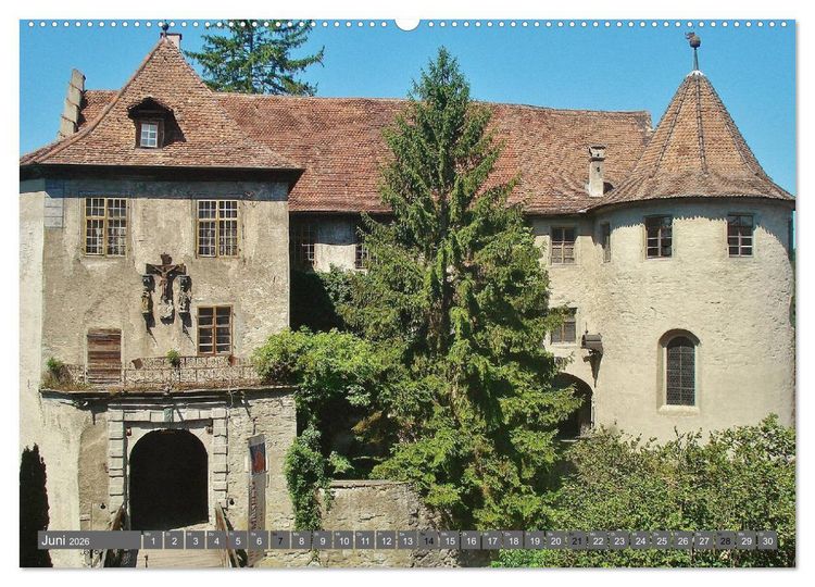 Produktbild: Burgromantik Burgen und Schl&ouml;sser in Deutschland (hochwertiger Premium Wandkalender 2026 DIN A2 quer), Kunstdruck in Hochglanz