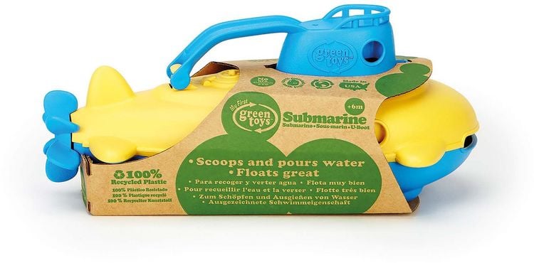 Produktbild: GREENTOYS - U-Boot mit blauem Griff
