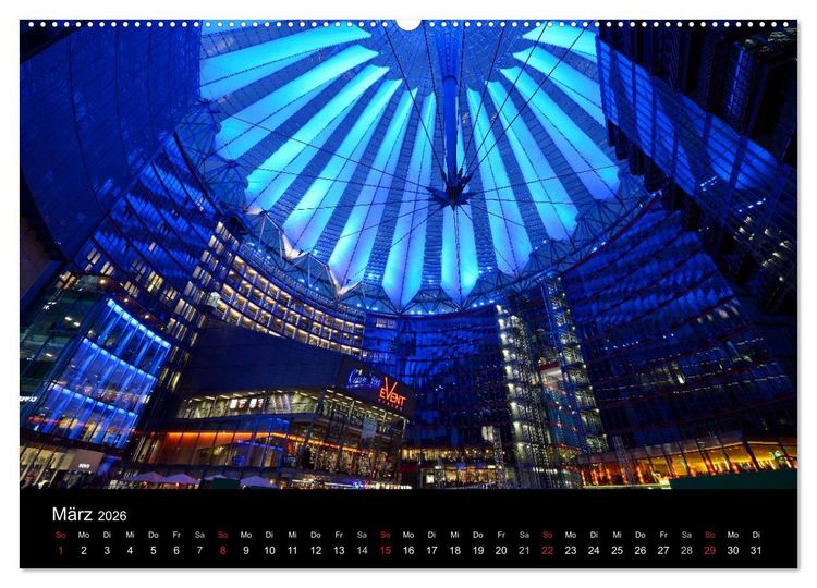 Produktbild: Berlin (Wandkalender 2026 DIN A2 quer), CALVENDO Monatskalender