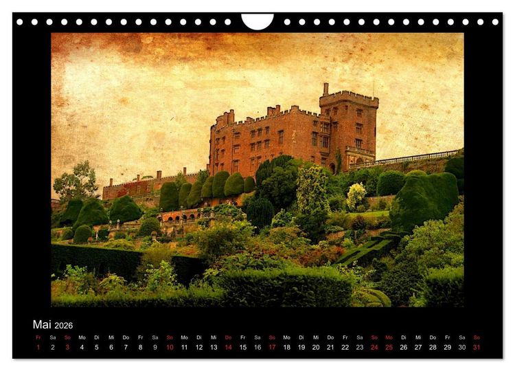 Produktbild: Englands Burgen und Schl&ouml;sser 2026 (Wandkalender 2026 DIN A4 quer), CALVENDO Monatskalender