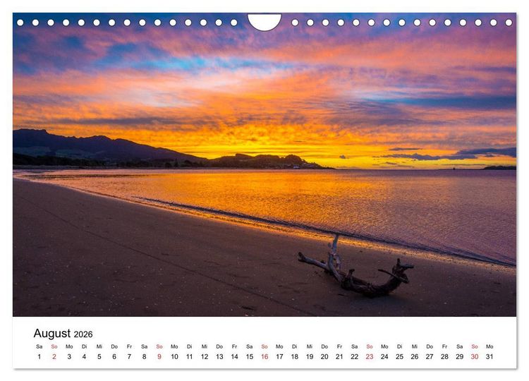 Produktbild: Neuseeland - Atemberaubende Natur und Landschaften (Wandkalender 2026 DIN A4 quer), CALVENDO Monatskalender