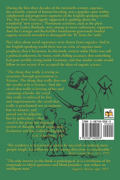 Produktbild: Eugenics and Other Evils