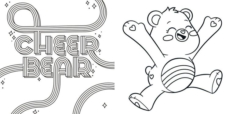 Produktbild: Care Bears Colouring Bk Pb