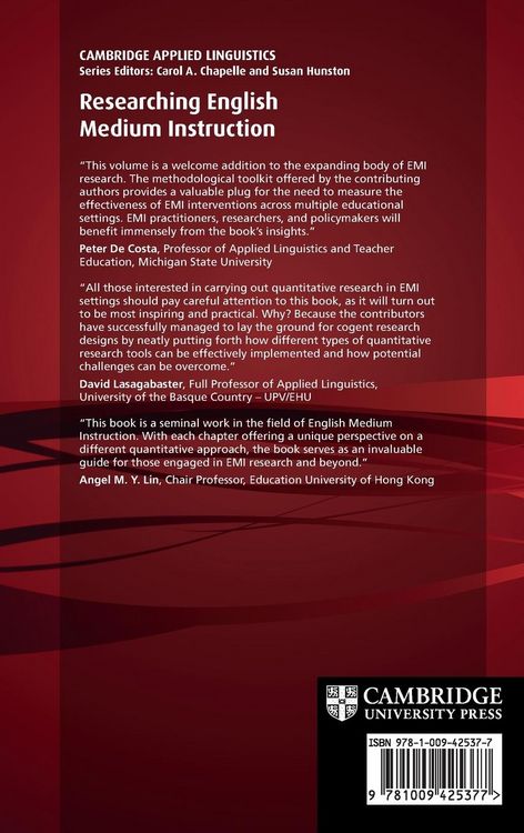 Produktbild: Researching English Medium Instruction