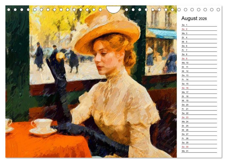 Produktbild: Fr&uuml;her Impressionismus (Wandkalender 2026 DIN A4 quer), CALVENDO Monatskalender