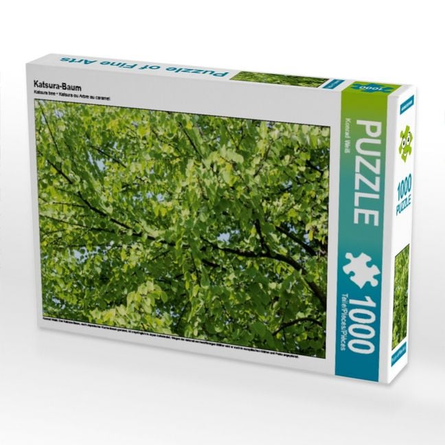 Produktbild: CALVENDO Puzzle Katsura-Baum | 1000 Teile Lege-Gr&ouml;&szlig;e 64x48cm Foto-Puzzle f&uuml;r gl&uuml;ckliche Stunden