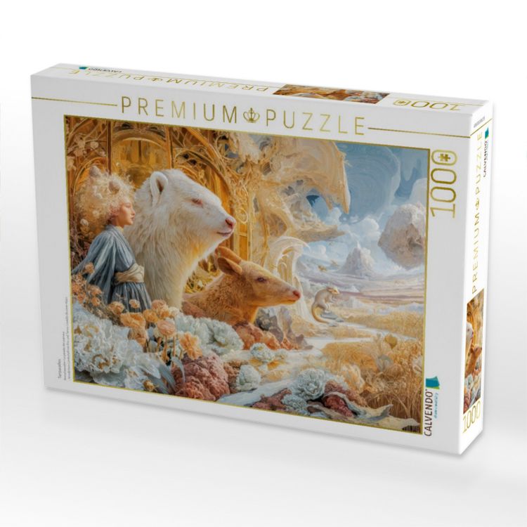 Produktbild: CALVENDO Puzzle Tierparadies | 1000 Teile Lege-Gr&ouml;&szlig;e 64x48cm Foto-Puzzle f&uuml;r gl&uuml;ckliche Stunden