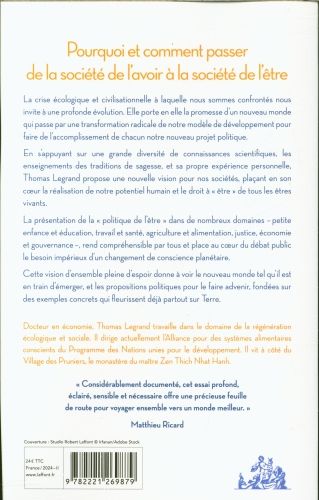 Produktbild: Politique de l'&ecirc;tre