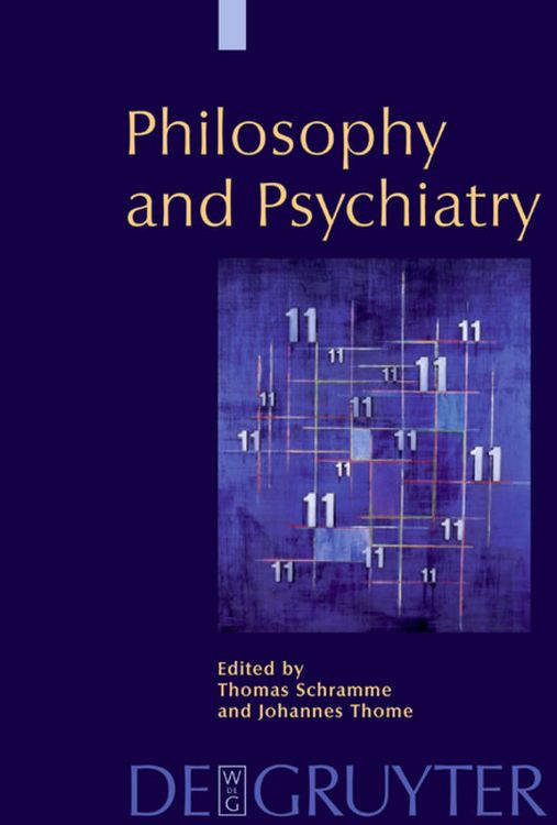 Produktbild: Philosophy and Psychiatry