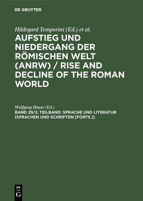 Produktbild: Sprache und Literatur (Sprachen und Schriften [Forts.])