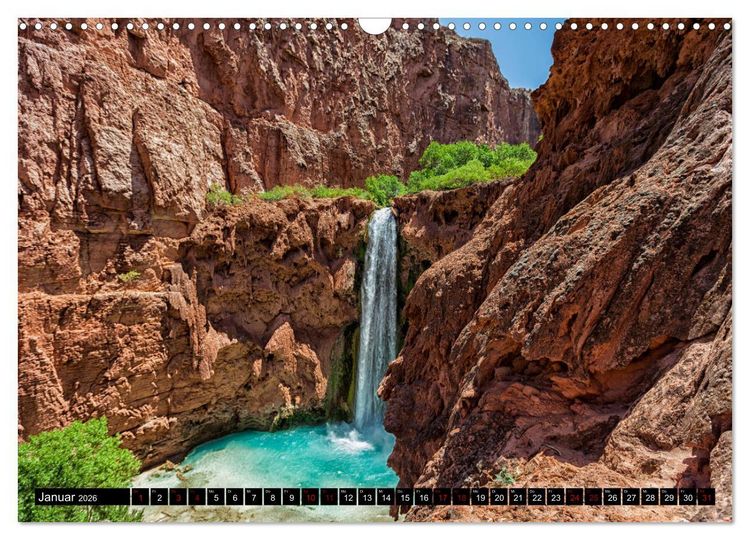 Produktbild: Landschafts Juwelen - Erlesene Landschaften der USA (Wandkalender 2026 DIN A3 quer), CALVENDO Monatskalender