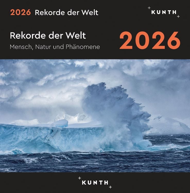 Produktbild: Rekorde der Welt - KUNTH 365-Tage-Abreißkalender 2026