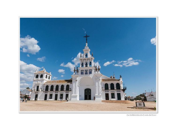 Produktbild: CALVENDO Puzzle Ein Motiv aus dem Kalender Emotionale Momente: El Rocio - Spaniens weltber&uuml;hmter Wallfahrtsort. | 1000 Teile Lege-Gr&ouml;&szlig;e 64x48cm Foto-Puzzle f&uuml;r gl&uuml;ckliche Stunden