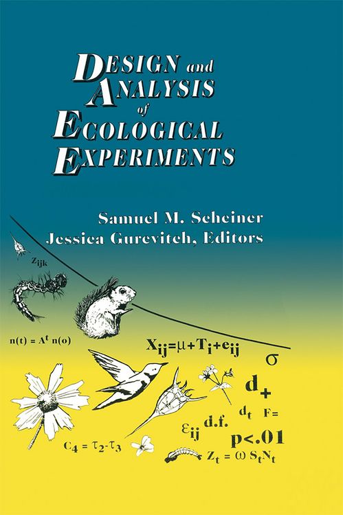 Produktbild: Design and Analysis of Ecological Experiments