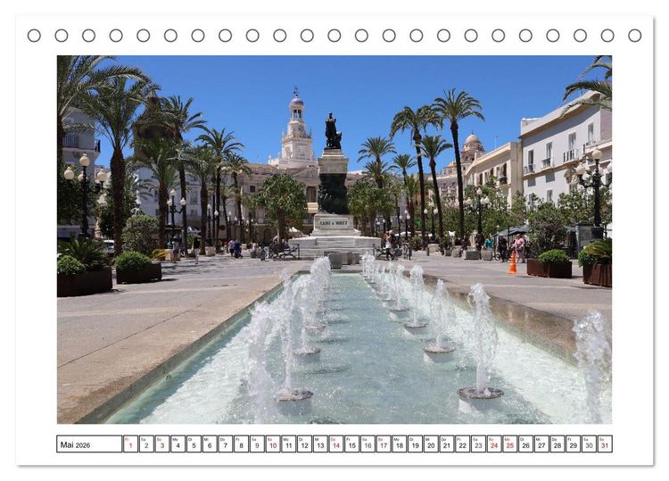 Produktbild: Andaluc&iacute;a - Buenos D&iacute;as (Tischkalender 2026 DIN A5 quer), CALVENDO Monatskalender