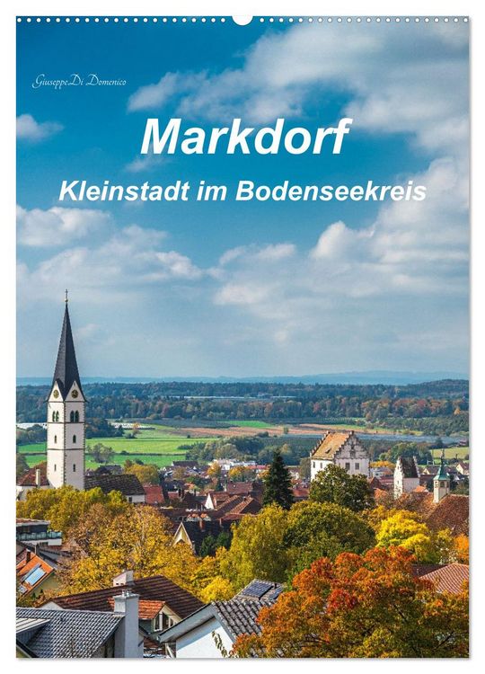 Produktbild: Markdorf - Kleinstadt im Bodenseekreis (Wandkalender 2026 DIN A2 hoch), CALVENDO Monatskalender