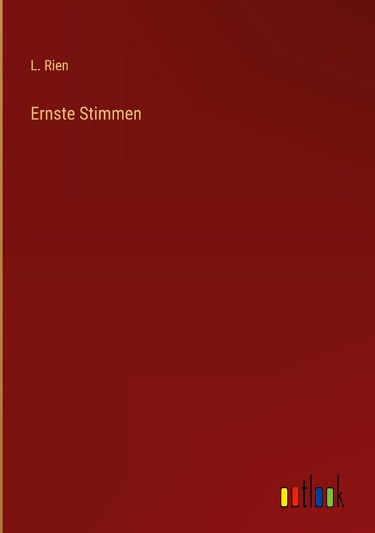 Produktbild: Ernste Stimmen
