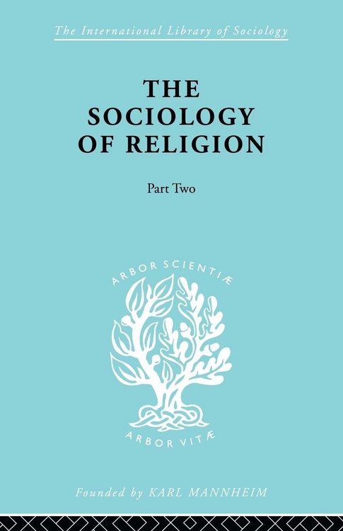 Produktbild: The Sociology of Religion Part Two