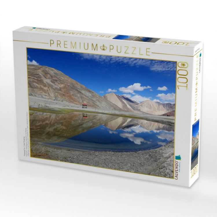Produktbild: CALVENDO Puzzle Pangong Tso / Lake Pangong | 1000 Teile Lege-Gr&ouml;&szlig;e 64x48cm Foto-Puzzle f&uuml;r gl&uuml;ckliche Stunden