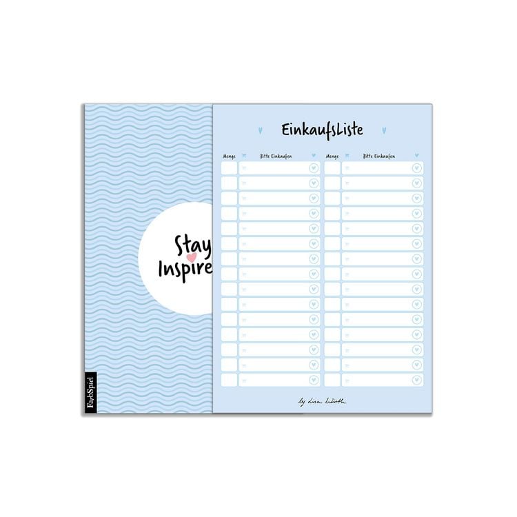 Produktbild: 6 Bl&ouml;cke inkl. Wochenplaner, Einkaufsliste, To Do Block/Liste, Notizblock, Kalender Notizblock, R&uuml;ckruf Notiz, 50 Seiten pro Block, DIN A6, Hochwertige Papierqualit&auml;t.