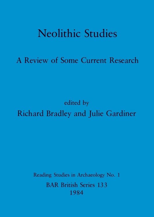 Produktbild: Neolithic Studies