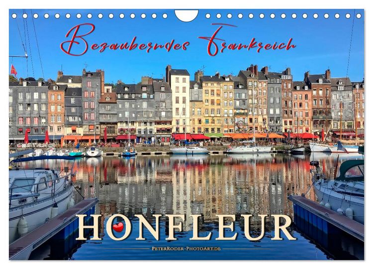 Produktbild: Honfleur - Bezauberndes Frankreich (Wandkalender 2026 DIN A4 quer), CALVENDO Monatskalender