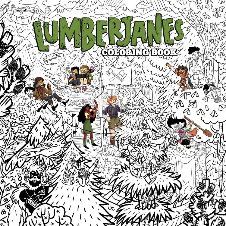 Produktbild: Lumberjanes Coloring Book