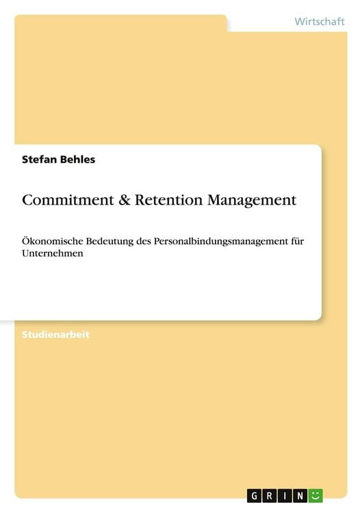 Produktbild: Commitment & Retention Management