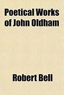Produktbild: Poetical Works of John Oldham