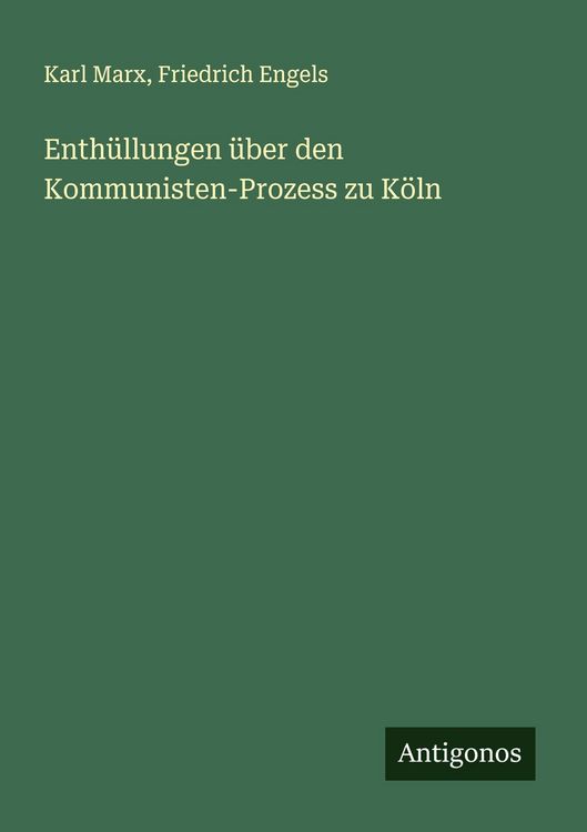 Produktbild: Enth&uuml;llungen &uuml;ber den Kommunisten-Prozess zu K&ouml;ln