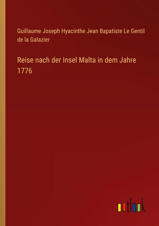 Produktbild: Reise nach der Insel Malta in dem Jahre 1776