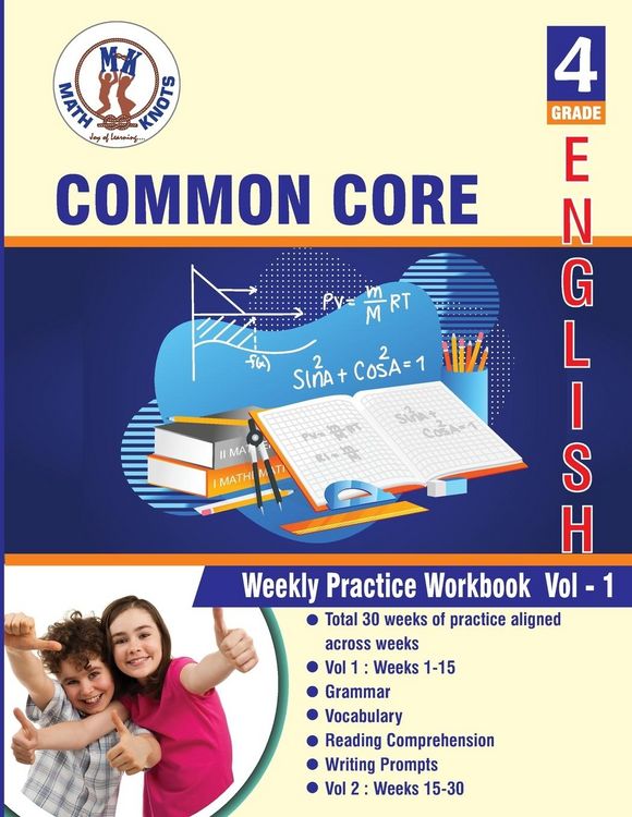 Produktbild: 4th grade Common Core ELA Test Prep