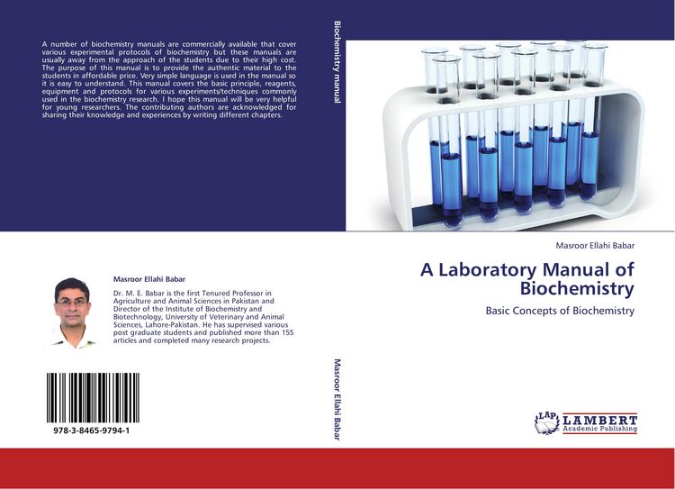 Produktbild: A Laboratory Manual of Biochemistry
