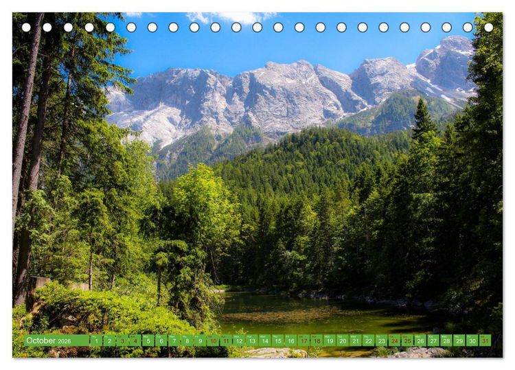 Produktbild: Beautiful Alps (Desk Calendar 2026 DIN A5 landscape), CALVENDO 12 Month DeskCalendar