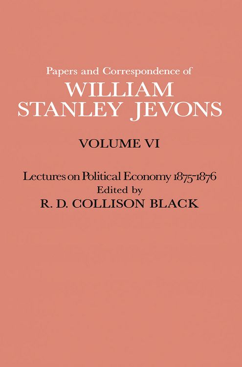 Produktbild: Papers and Correspondence of William Stanley Jevons