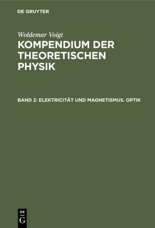 Produktbild: Elektricit&auml;t und Magnetismus. Optik