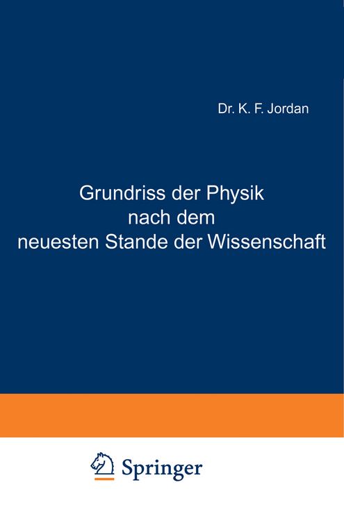 Produktbild: Grundriss der Physik nach dem neuesten Stande der Wissenschaft