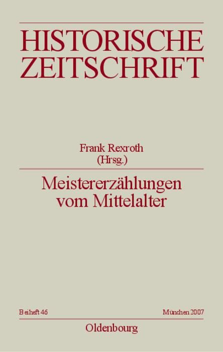 Produktbild: Meistererz&auml;hlungen vom Mittelalter