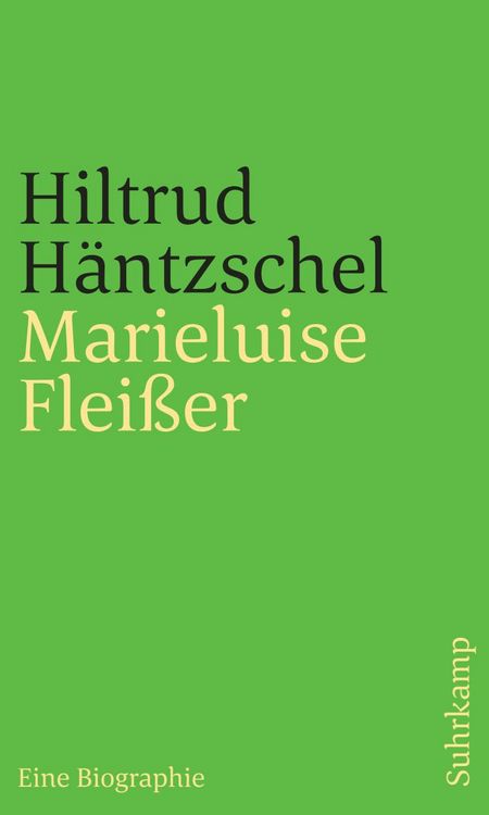 Produktbild: Marieluise Flei&szlig;er. Eine Biographie