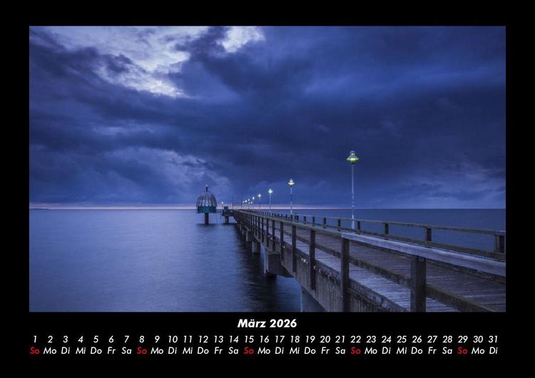 Produktbild: Seeblick 2026 Fotokalender DIN A3