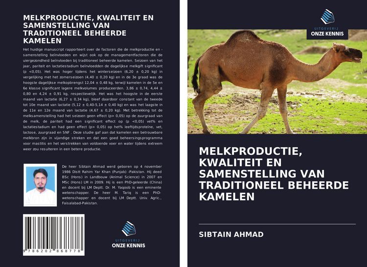 Produktbild: Melkproductie, Kwaliteit En Samenstelling Van Traditioneel Beheerde Kamelen