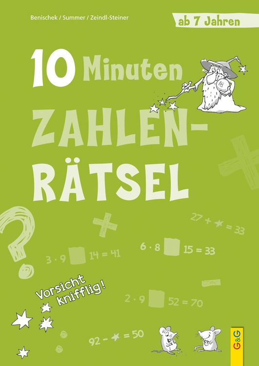 Produktbild: 10-Minuten-Zahlenr&auml;tsel ab 7 Jahren